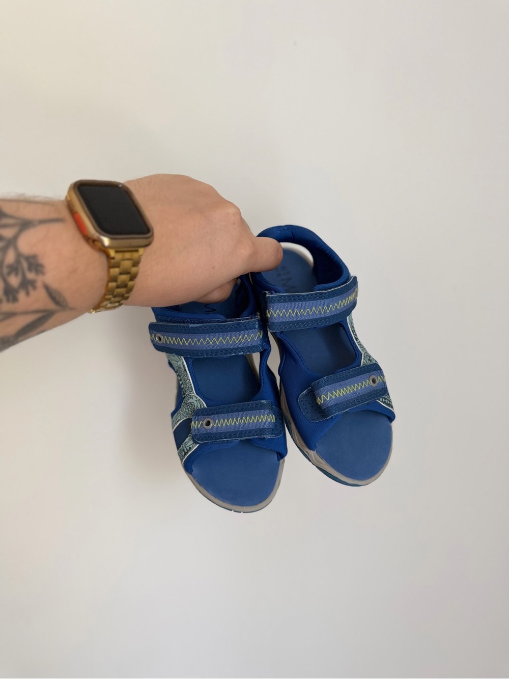 Marks & Spencer Electric Blue Sport Sandals (Size EU29/US 11.5)